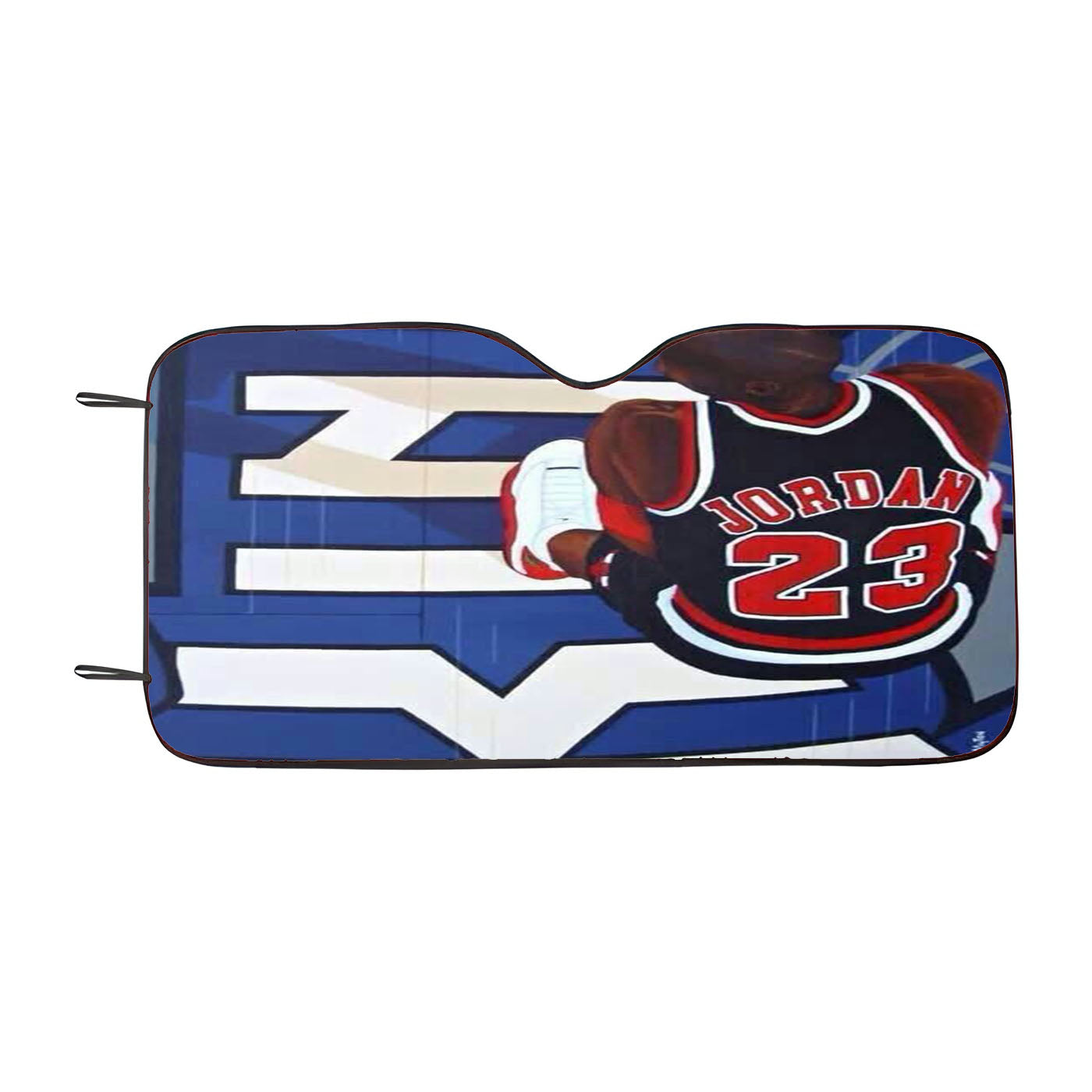 Michael Jordan 23 Number Car Auto Sun Shade Windshield Cover