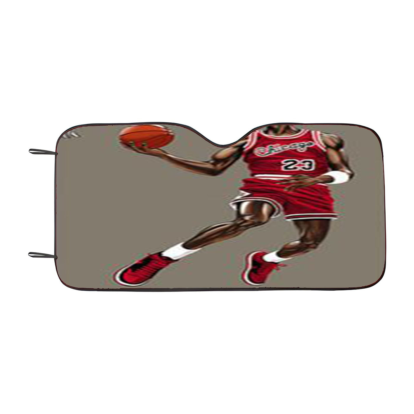 Michael Jordan Never Stops Glow Car Auto Sun Shade Windshield Cover
