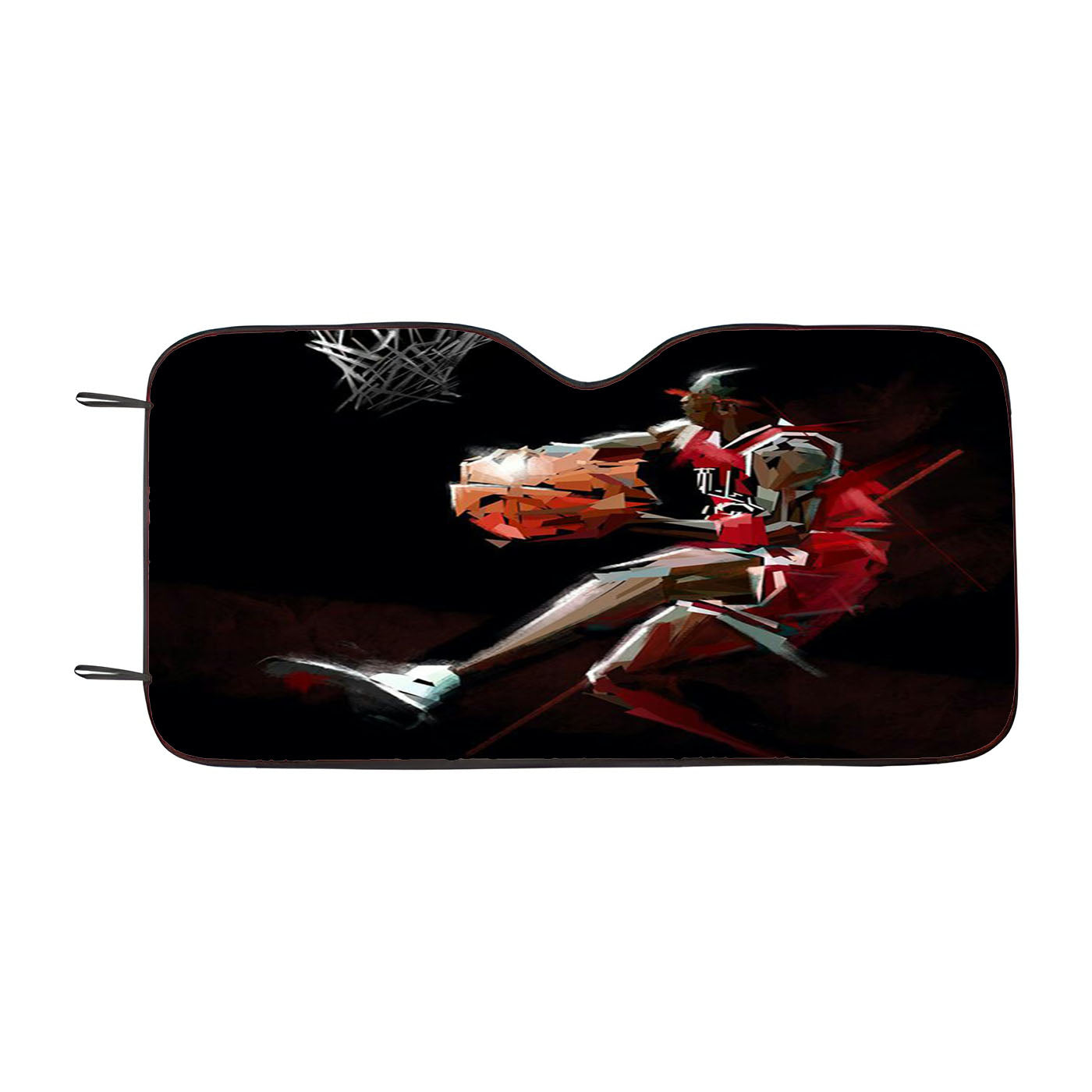 Michael Jordan Slamdunks Car Auto Sun Shade Windshield Cover