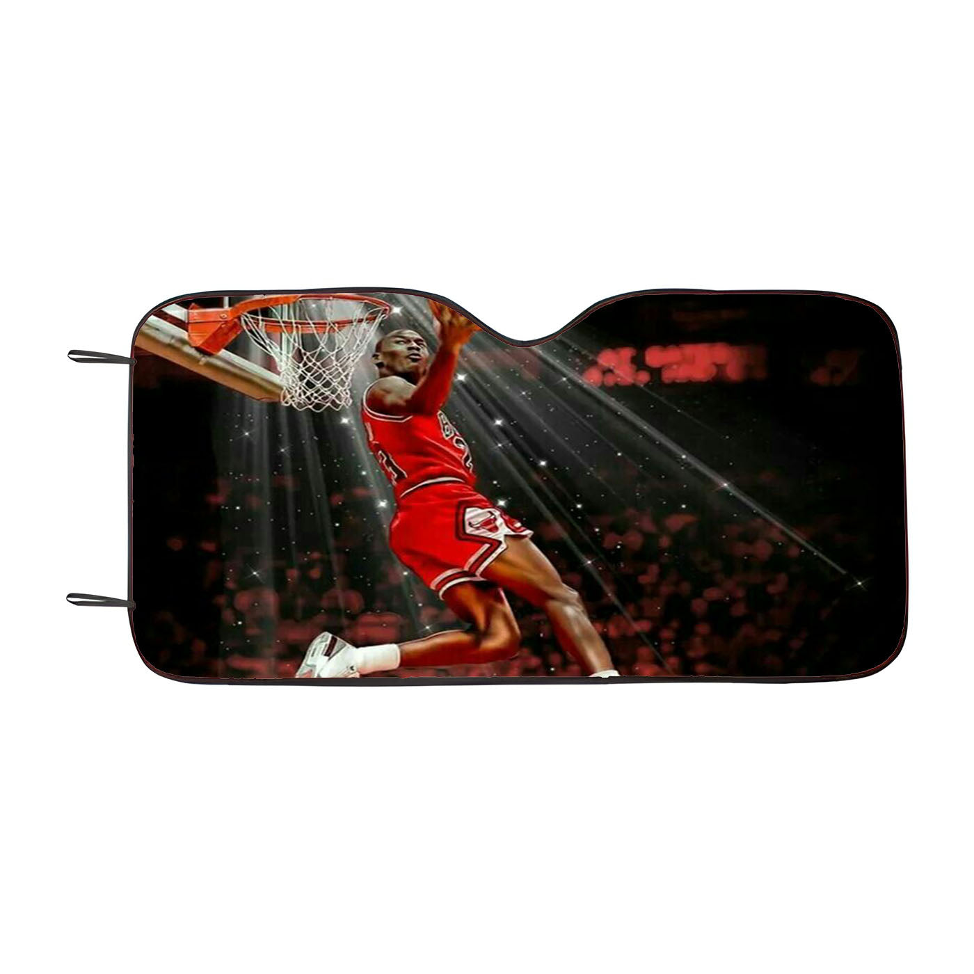 Michael Jordan Typhograpy Car Auto Sun Shade Windshield Cover