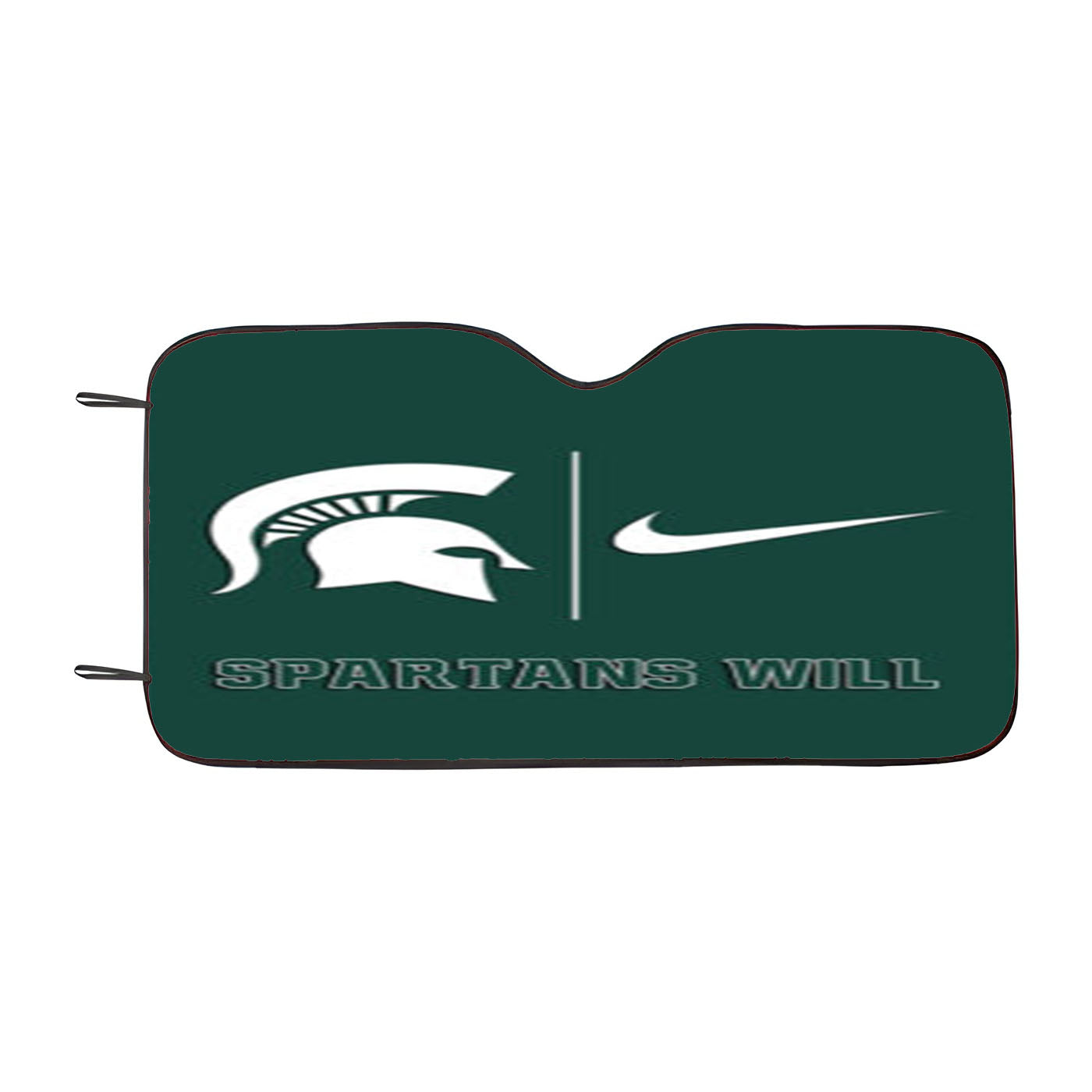 Michigan State Spartans Nike Car Auto Sun Shade Windshield Cover