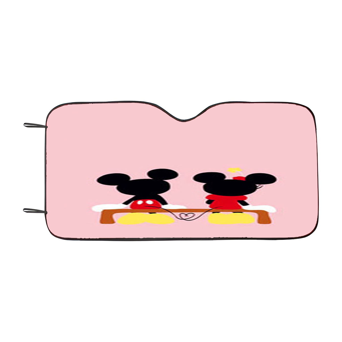 Mickey Minnie Mouse Simple Car Auto Sun Shade Windshield Cover