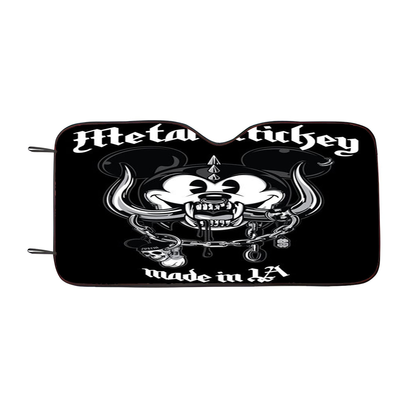 Mickey Motohead Metal Cartoon Car Auto Sun Shade Windshield Cover