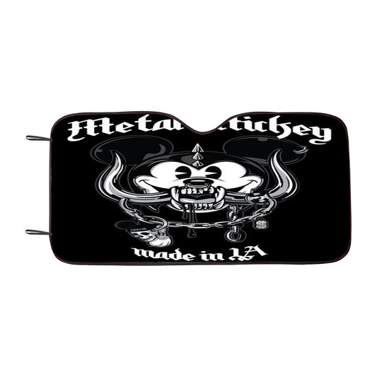 Mickey Motohead Metal Cartoon Car Auto Sun Shade Windshield Cover