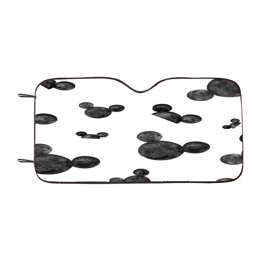 Mickey Mouse Kingdom Hearts Pattern Car Auto Sun Shade Windshield Cover