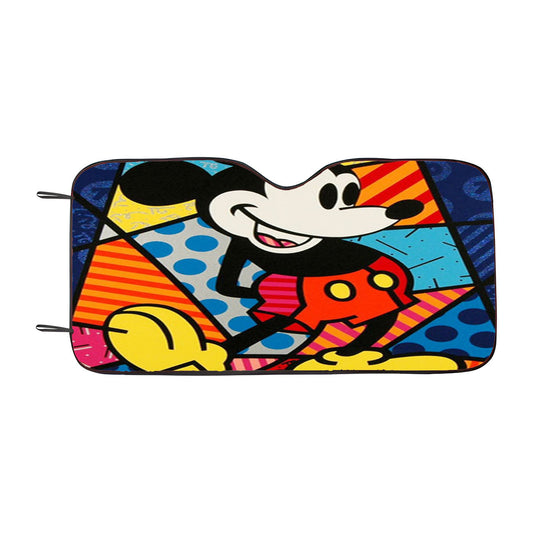 Mickey Mouse San Francisco Giants Car Auto Sun Shade Windshield Cover