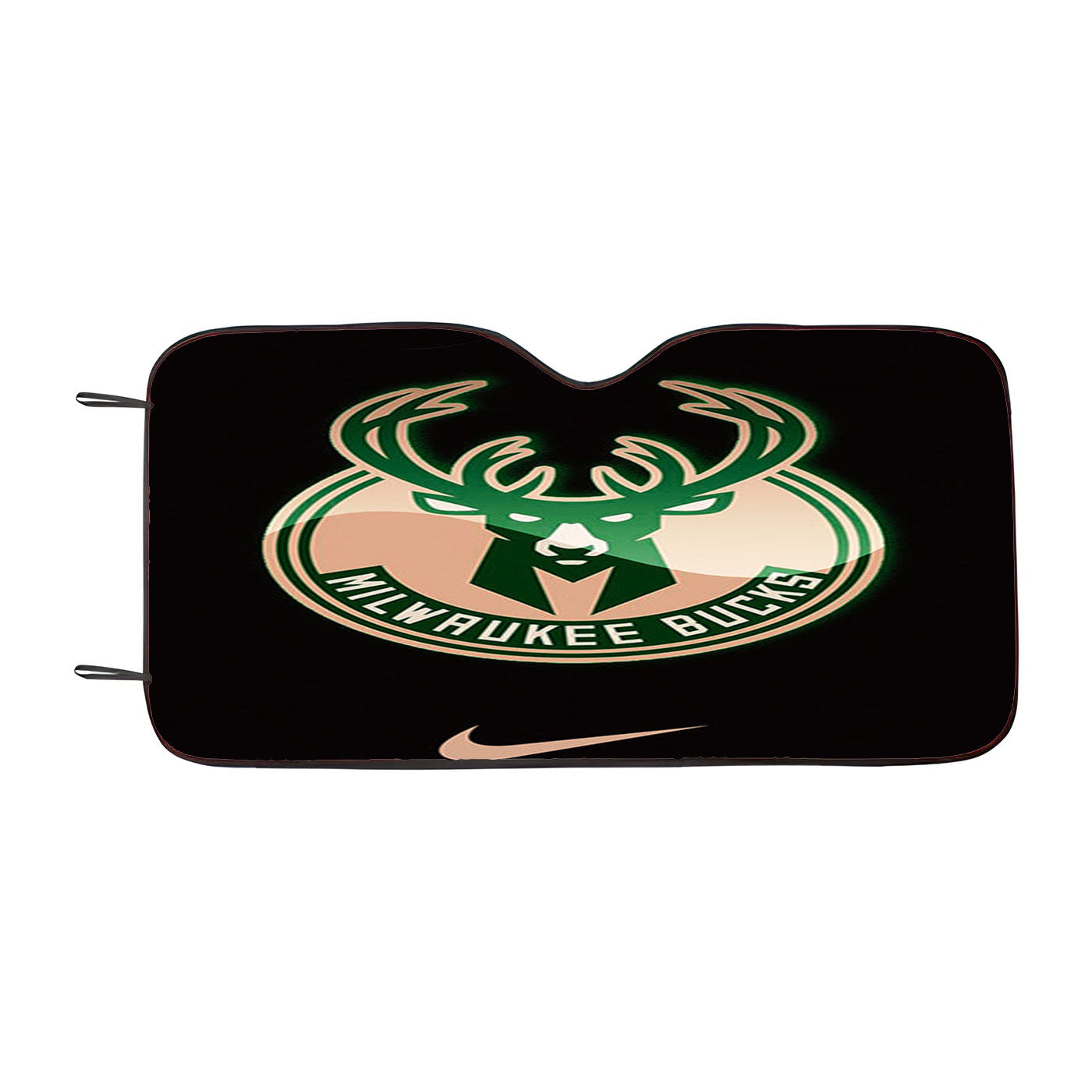 Milwaukee Bucks Logo 1 Car Auto Sun Shade Windshield Cover