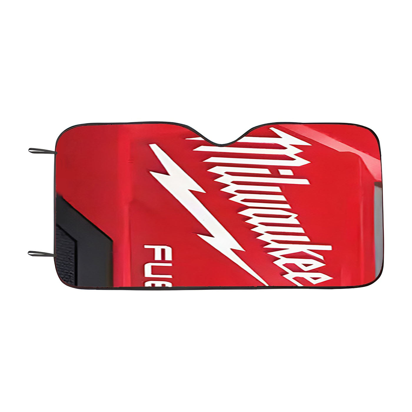 Milwaukee Logo Car Auto Sun Shade Windshield Cover