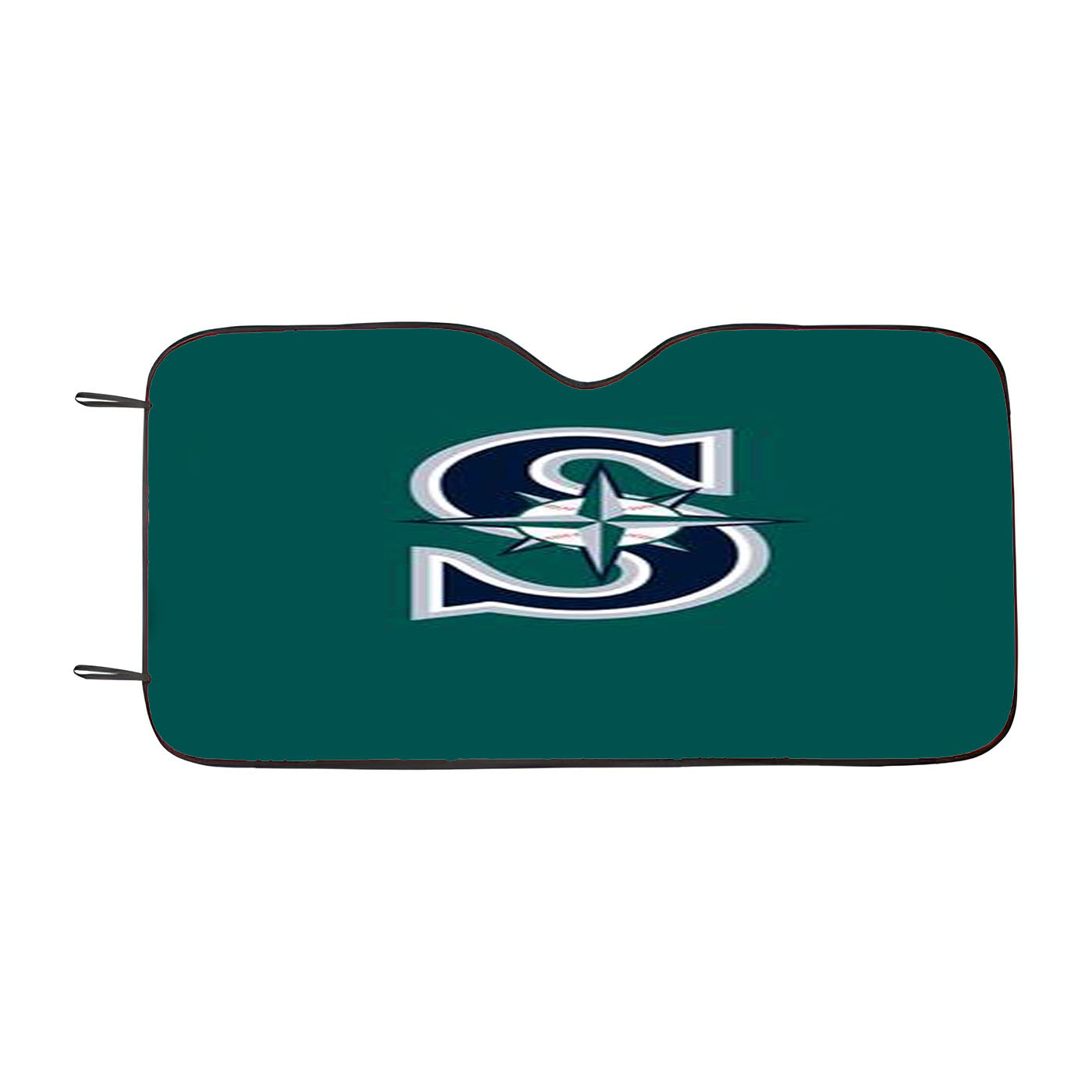 Mlb Seattle Mariners Green Car Auto Sun Shade Windshield Cover