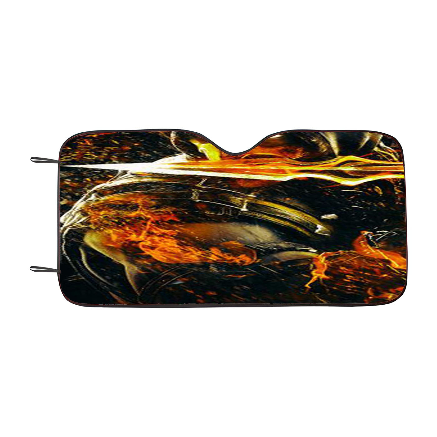 Mortal Kombat X Scorpion Blade Car Auto Sun Shade Windshield Cover