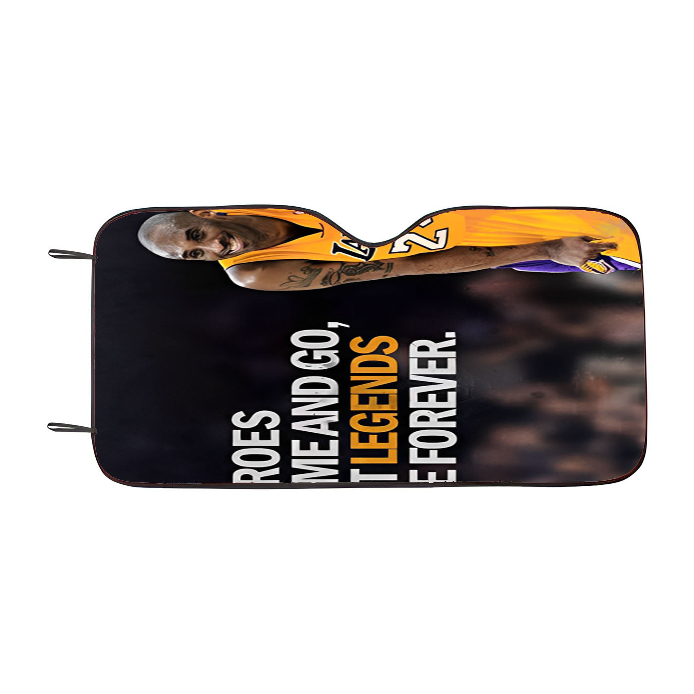 Nba Lakers Kobe Bryant Car Auto Sun Shade Windshield Cover