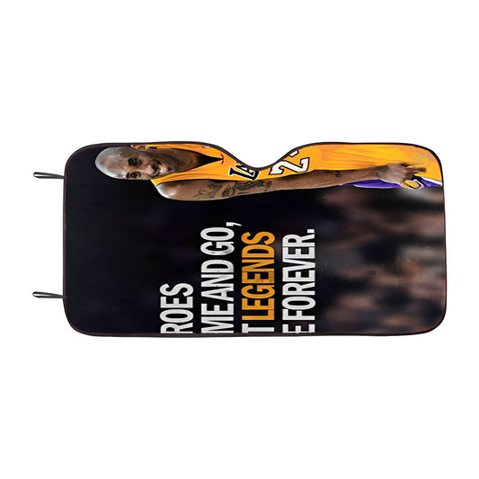 Nba Lakers Kobe Bryant Car Auto Sun Shade Windshield Cover