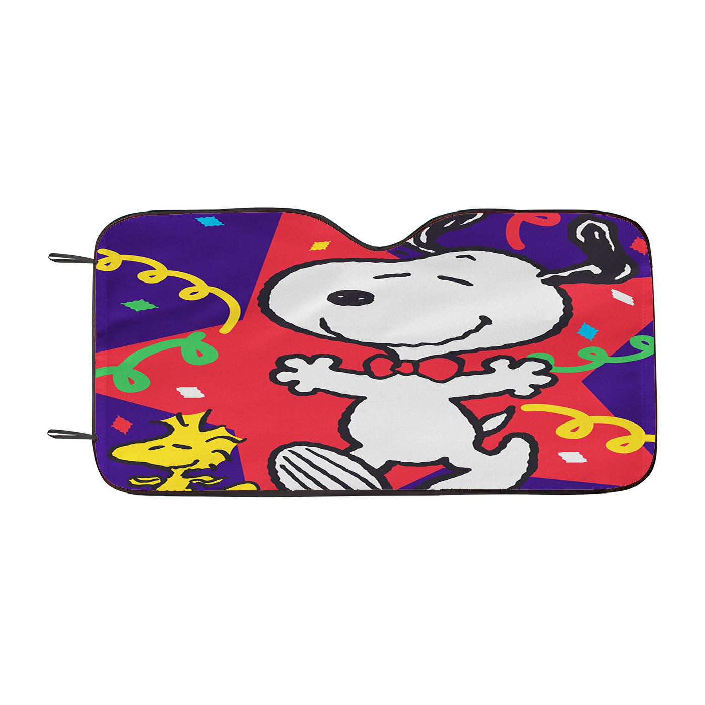 New Years Snoopy Car Auto Sun Shade Windshield Cover