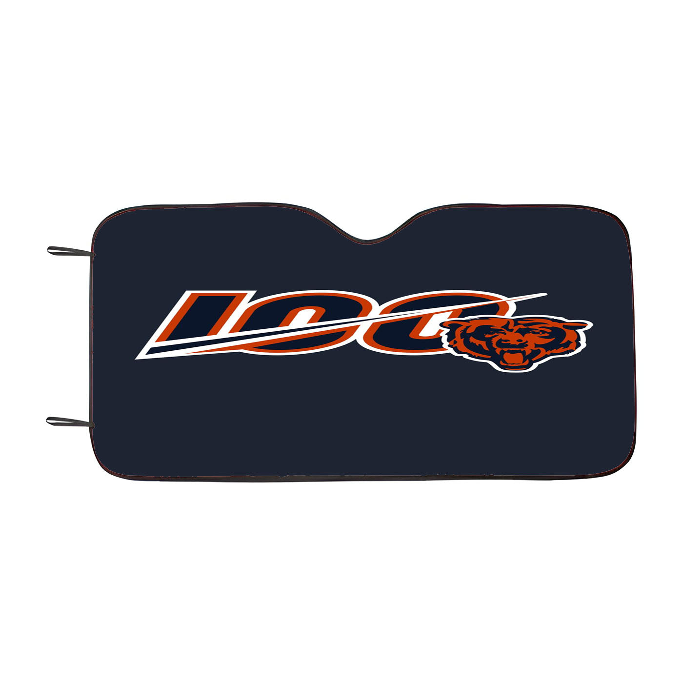Nfl 100Th Chicago Bears Wallpapers Car Auto Sun Shade Windshield Cover