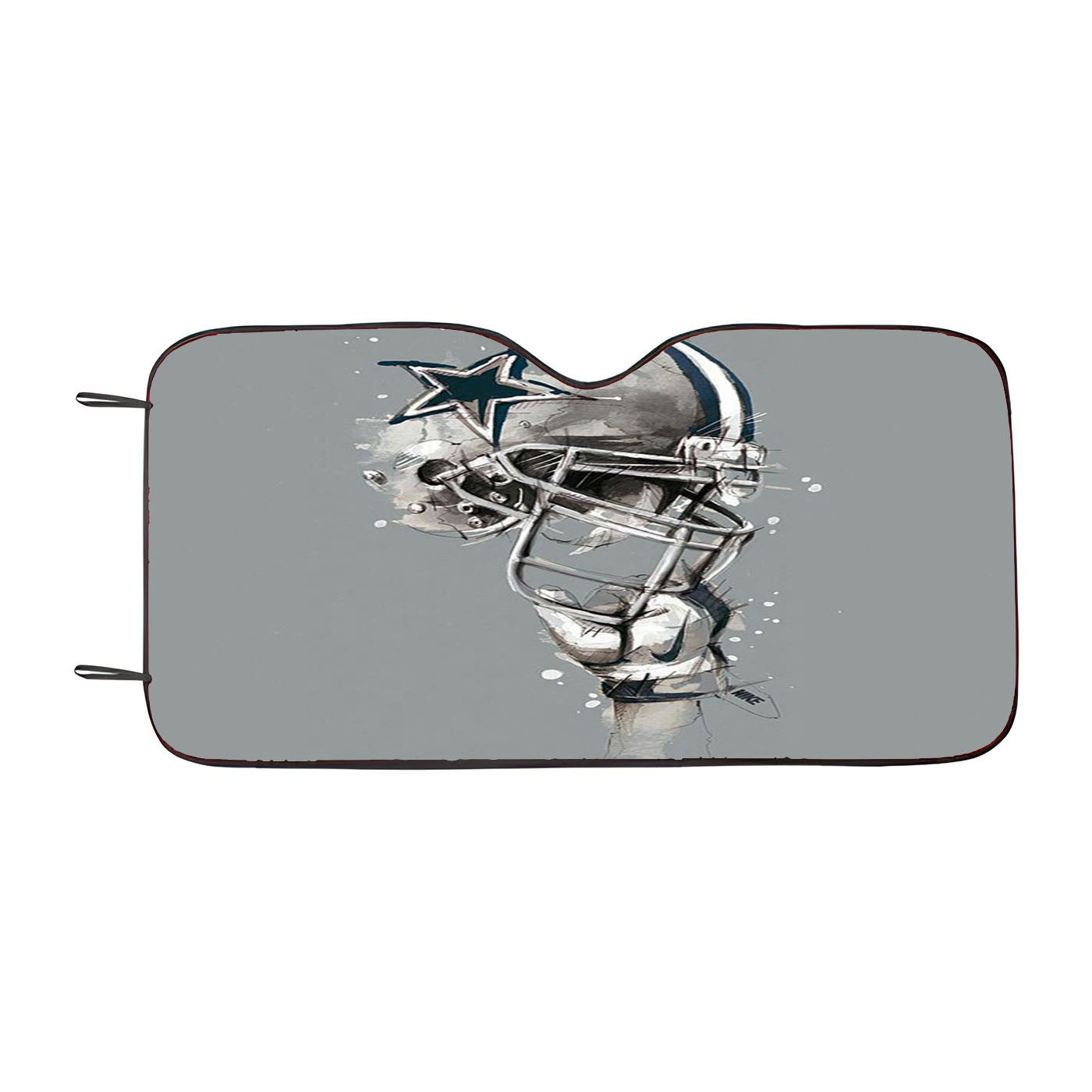 Nfl Nike Football Car Auto Sun Shade Windshield Cover