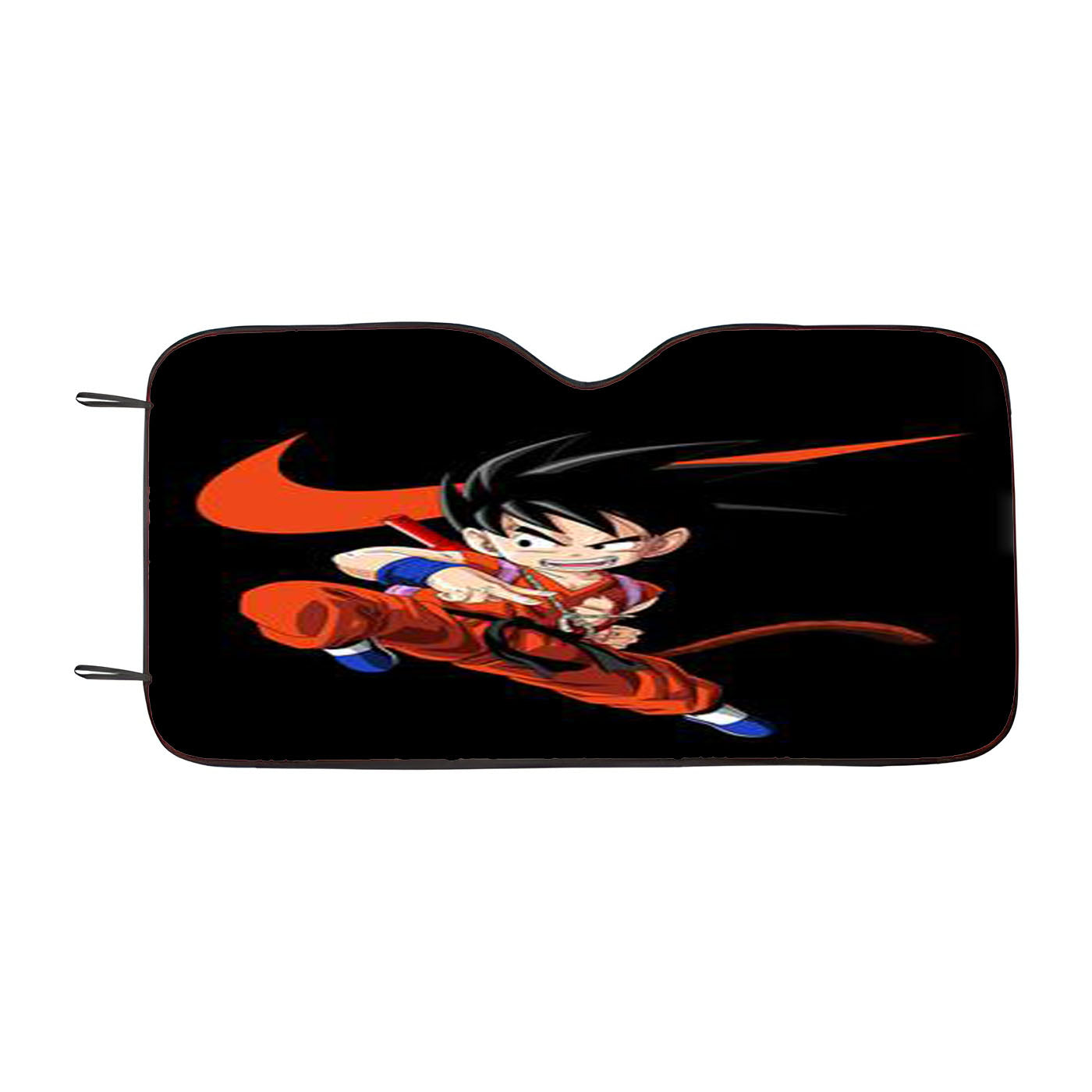 Nike Just Do It Black Car Auto Sun Shade Windshield Cover