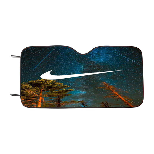 Nike Car Auto Sun Shade Windshield Cover