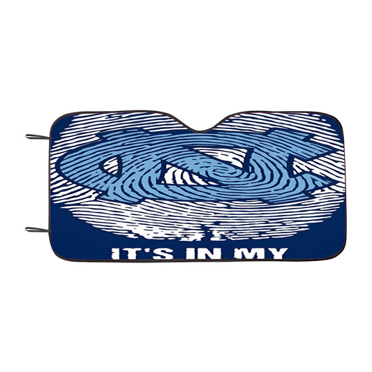 North Carolina Tar Heels It S In My Dna Car Auto Sun Shade Windshield Cover