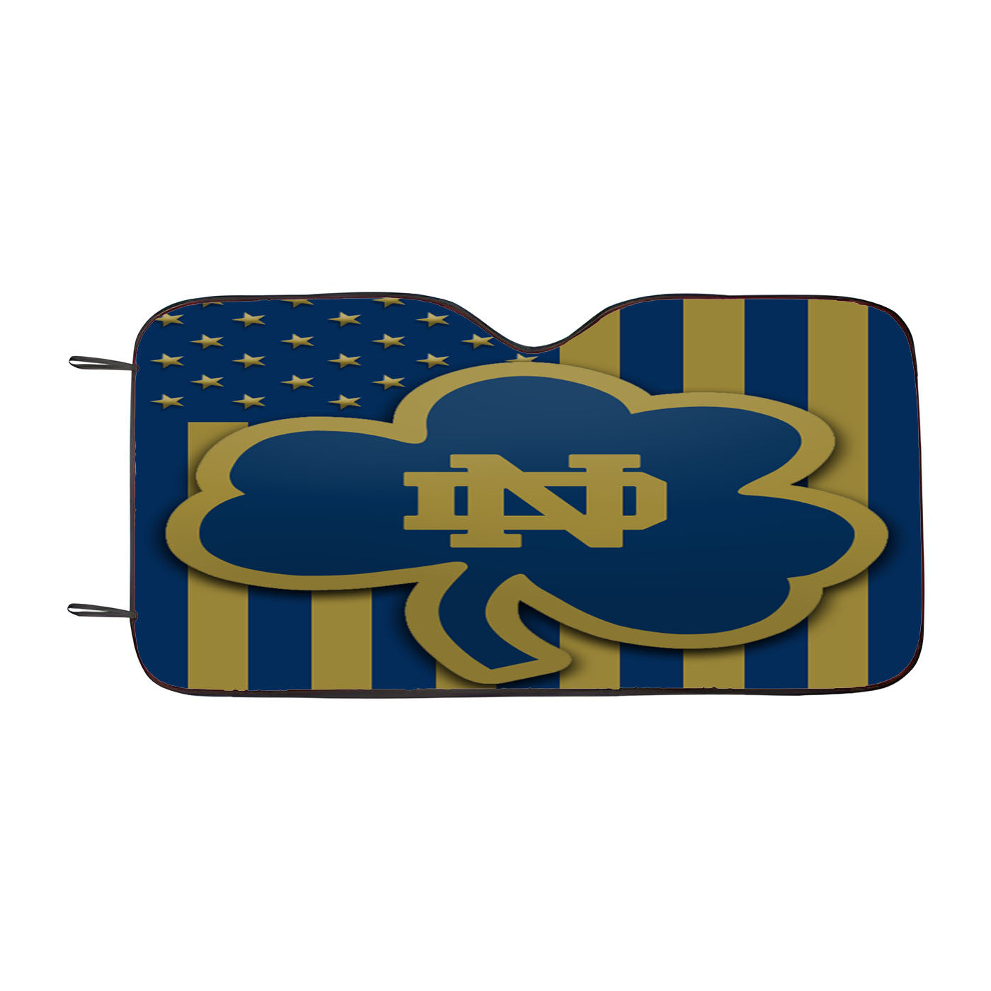 Notre Dame Fighting Irish Logo Wallpaper Car Auto Sun Shade Windshield Cover