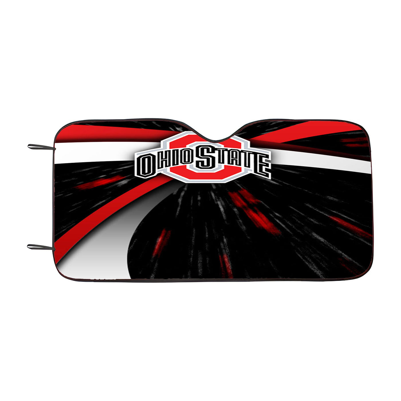 Ohio State Buckeyes 987 Car Auto Sun Shade Windshield Cover