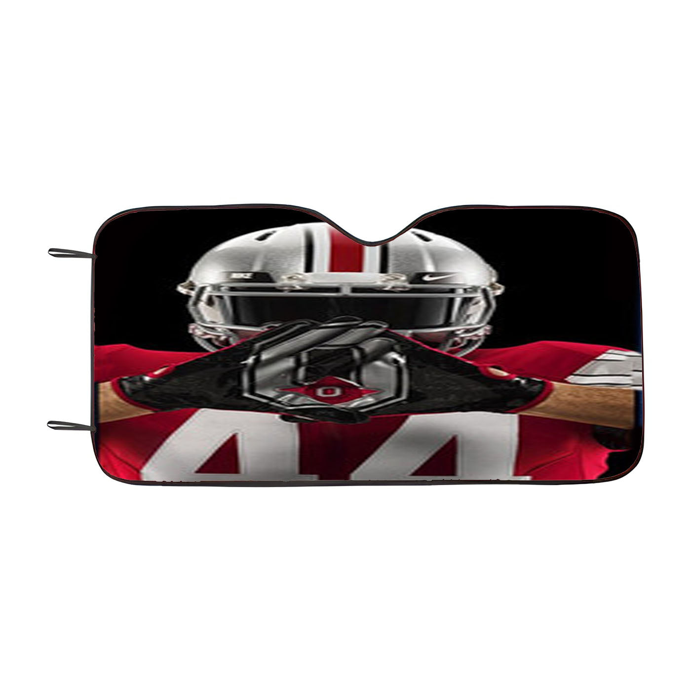 Ohio State Buckeyes Football Car Auto Sun Shade Windshield Cover