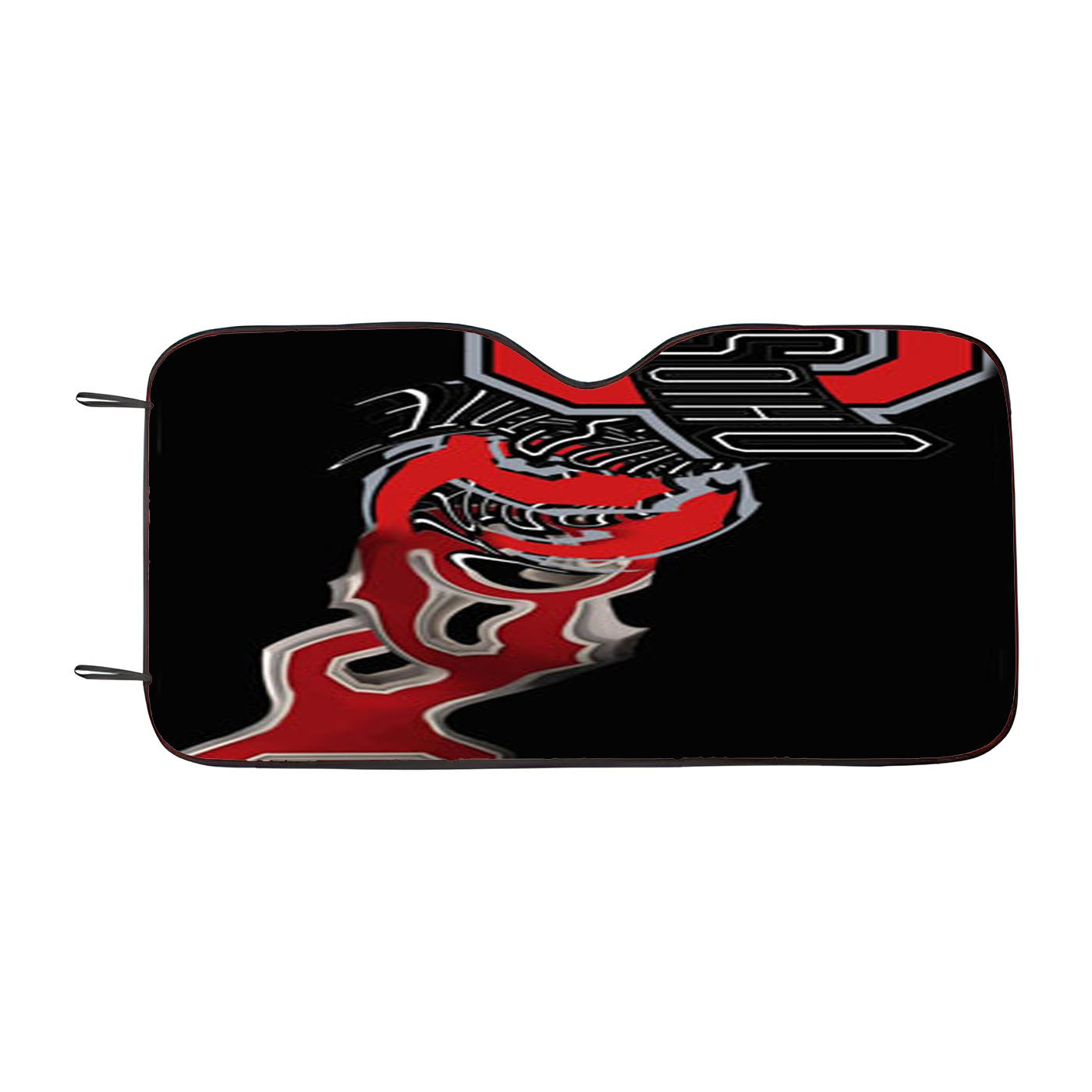 Ohio State University Car Auto Sun Shade Windshield Cover