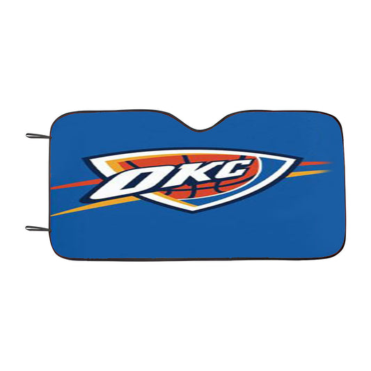 Oklahoma City Thunder Car Auto Sun Shade Windshield Cover