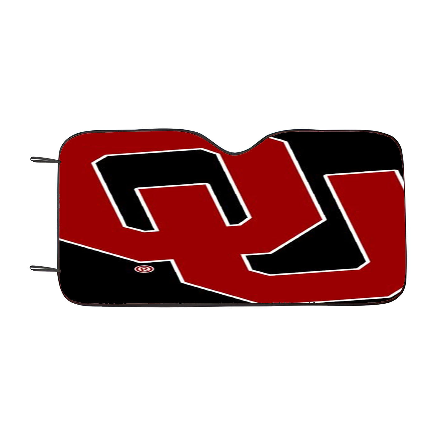 Oklahoma Sooners 2 Aa Car Auto Sun Shade Windshield Cover