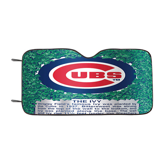 Old Style Chicago Cubs Beer Car Auto Sun Shade Windshield Cover