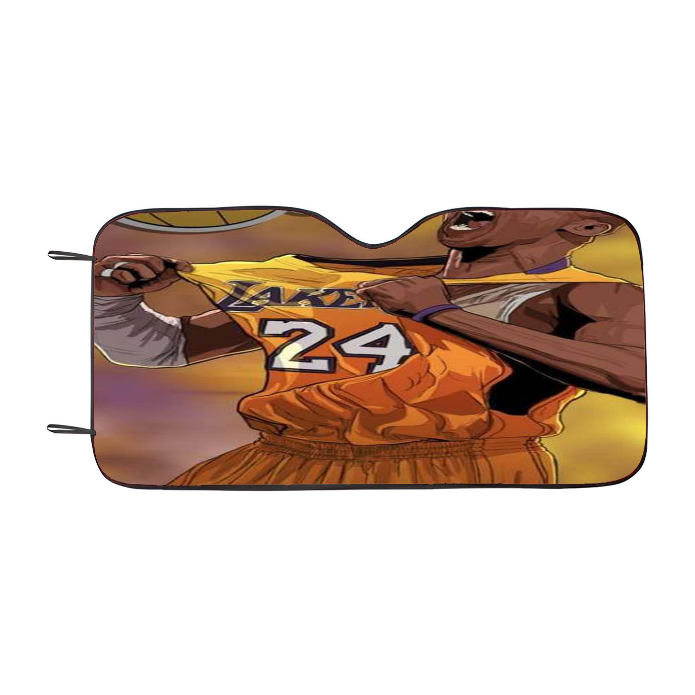 Painting Digital Kobe Bryant  Car Auto Sun Shade Windshield Cover
