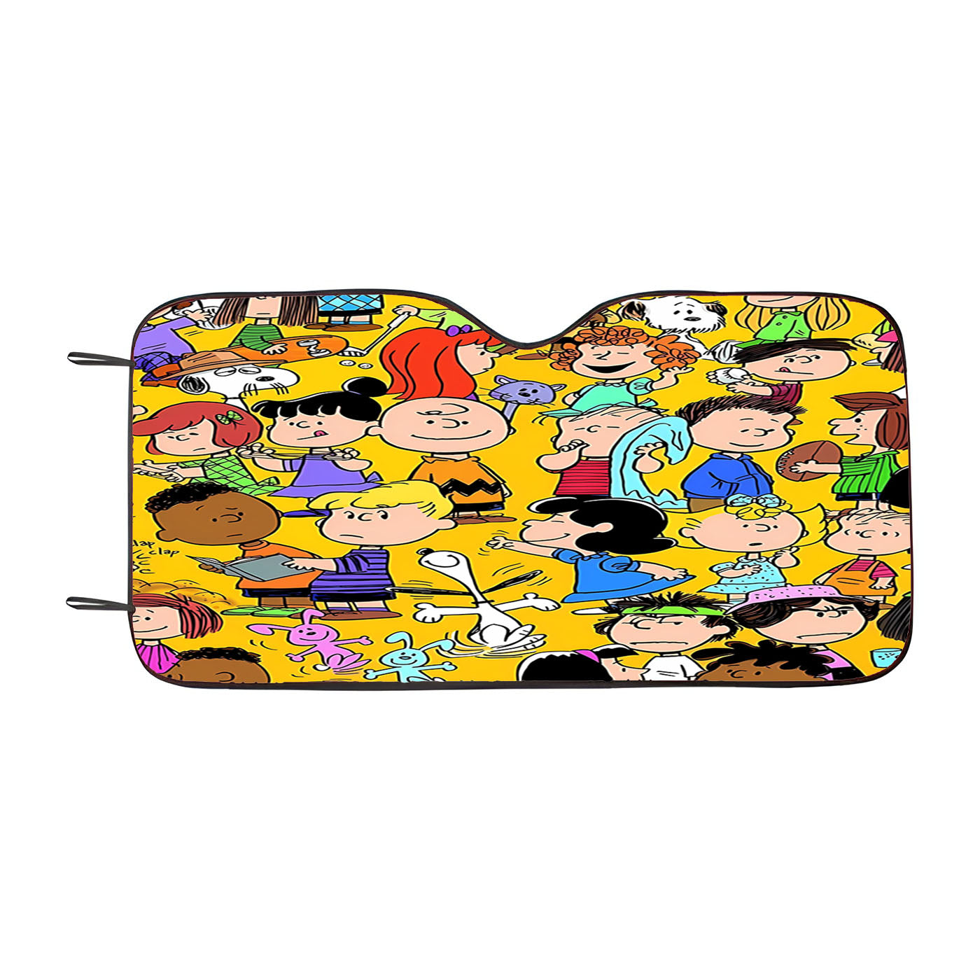 Peanuts America The Beautiful Snoopy Car Auto Sun Shade Windshield Cover