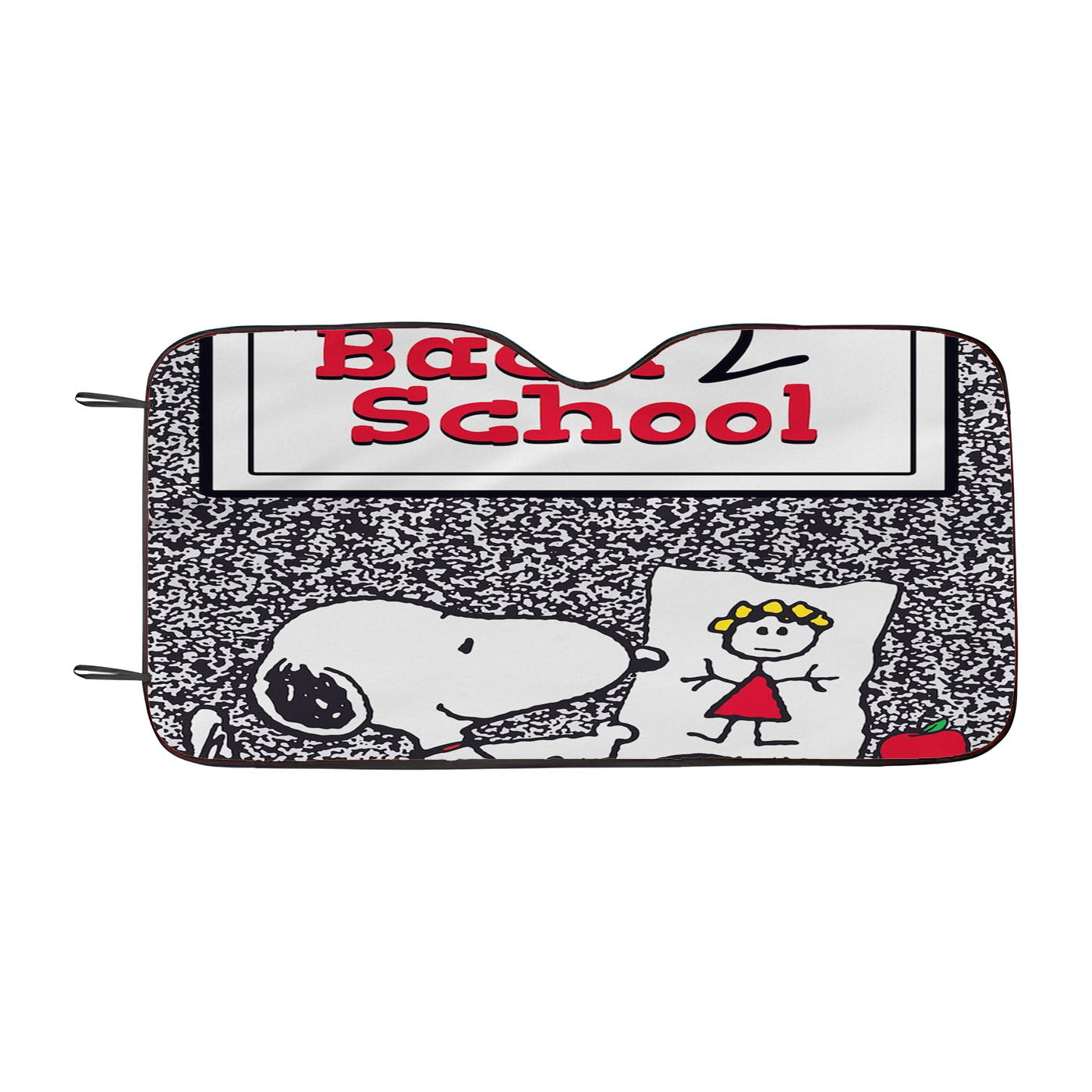 Peanuts Back To School Car Auto Sun Shade Windshield Cover