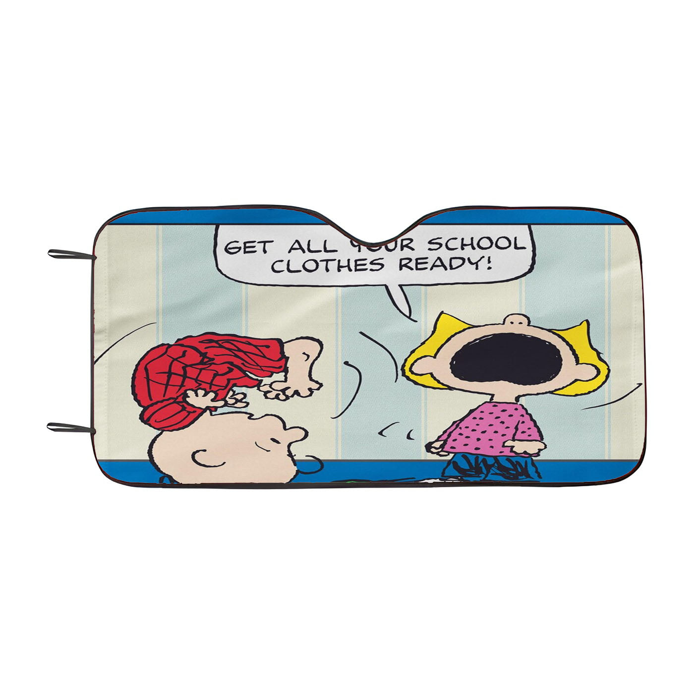 Peanuts Be A Friend Car Auto Sun Shade Windshield Cover