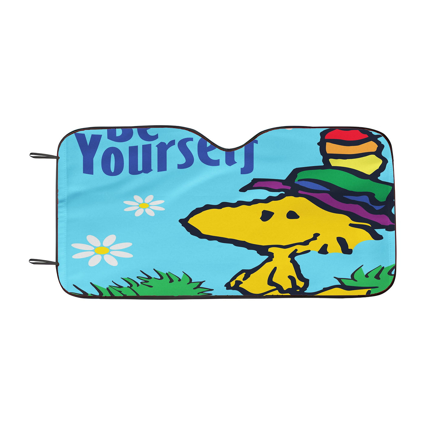 Peanuts Best Dad Ever Gone Fishing Snoopy Car Auto Sun Shade Windshield Cover