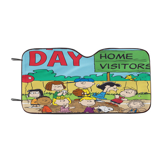 Peanuts Gang Fall Car Auto Sun Shade Windshield Cover