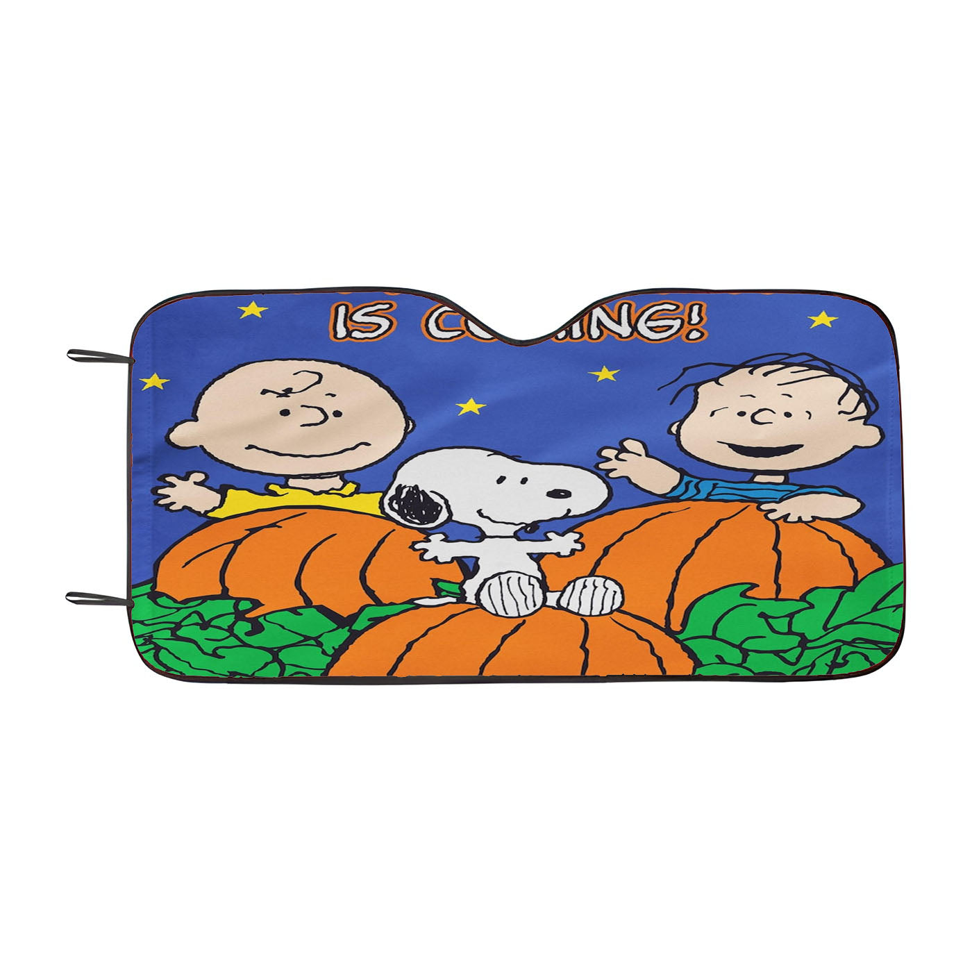 Peanuts Halloween Car Auto Sun Shade Windshield Cover