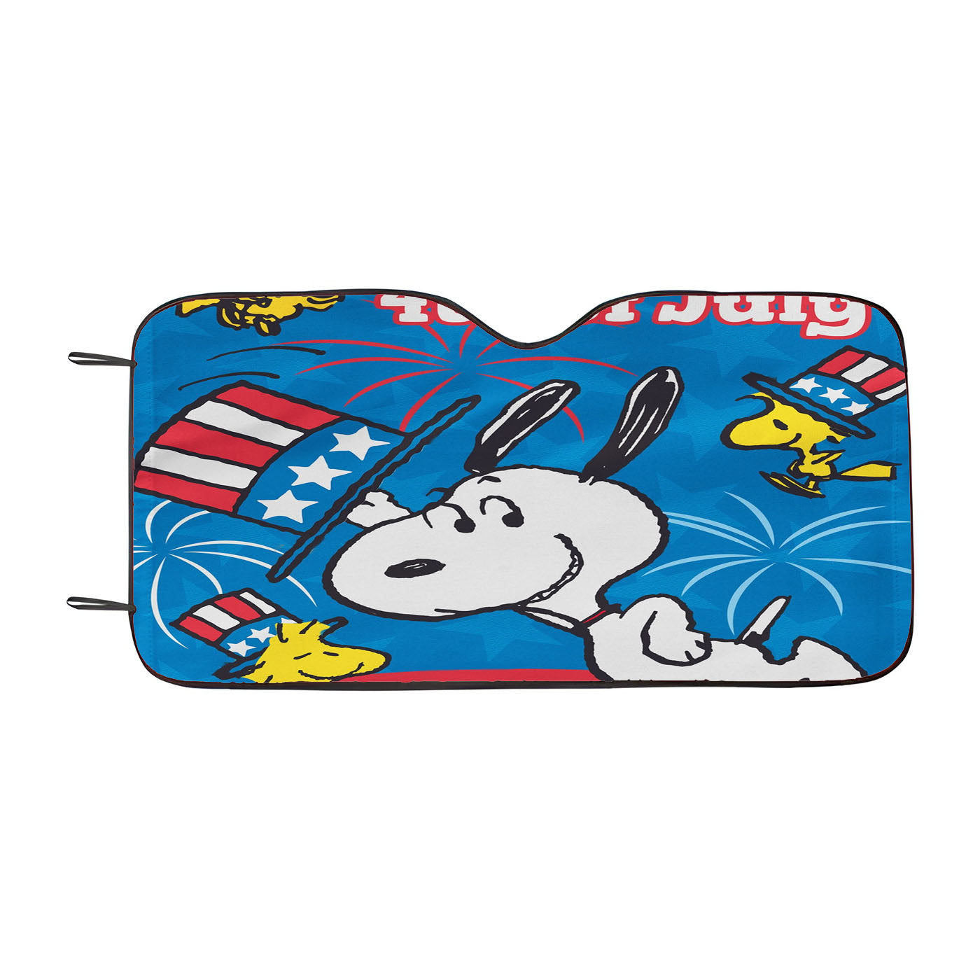 Peanuts Happy Spring Snoopy Car Auto Sun Shade Windshield Cover