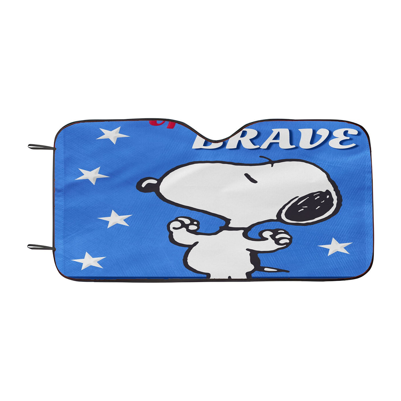 Peanuts I Love The Usa Snoopy Car Auto Sun Shade Windshield Cover