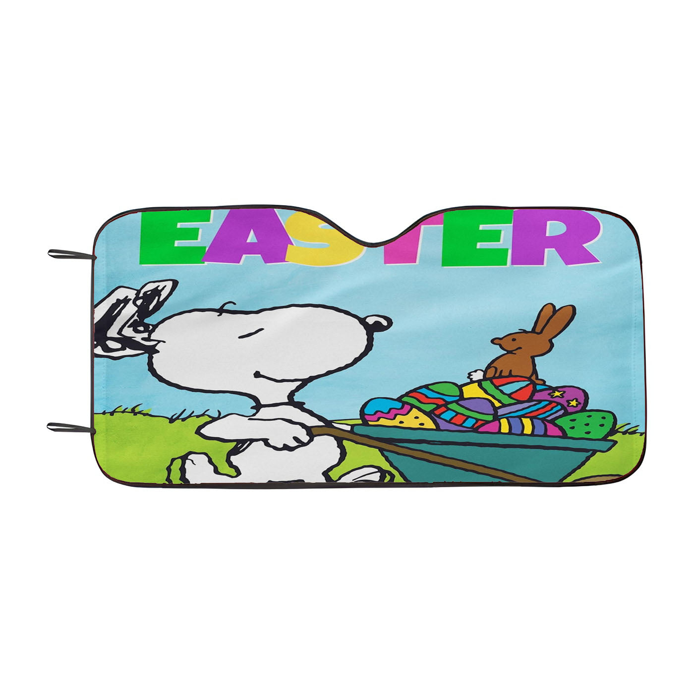 Peanuts Snoopy Happy Valentines Day Car Auto Sun Shade Windshield Cover