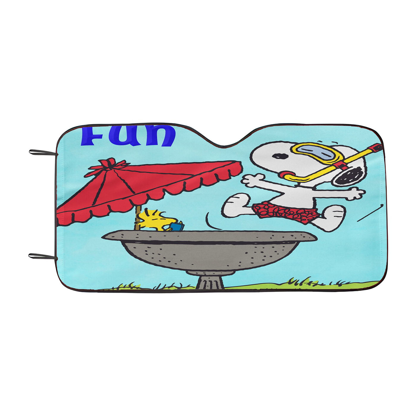 Peanuts Sweet Sunshine Snoopy Car Auto Sun Shade Windshield Cover