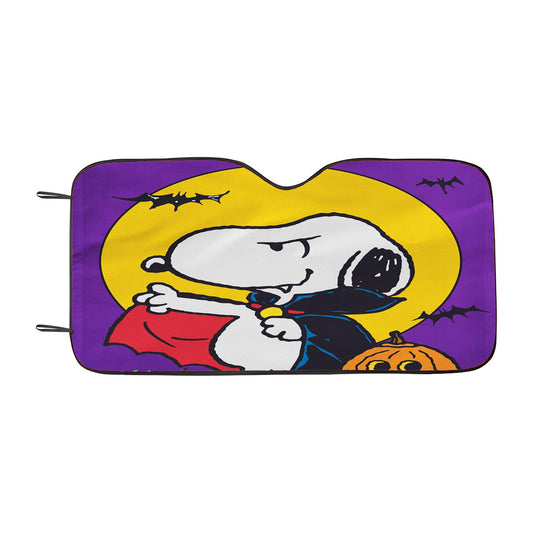 Peanuts Valentines Day Hugs And Kisses Car Auto Sun Shade Windshield Cover