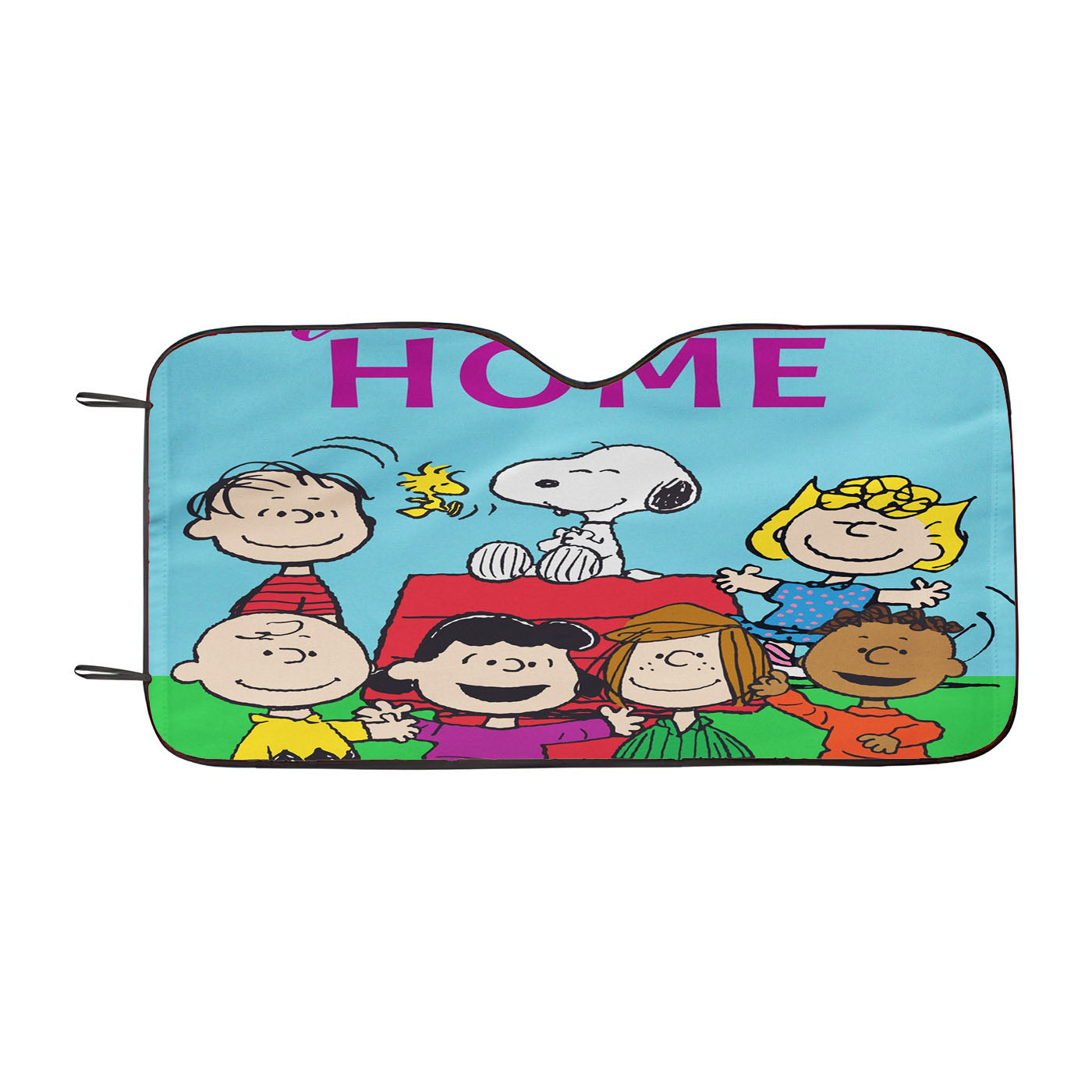 Peanuts Welcome Summer Snoopy & Woodstock Car Auto Sun Shade Windshield Cover