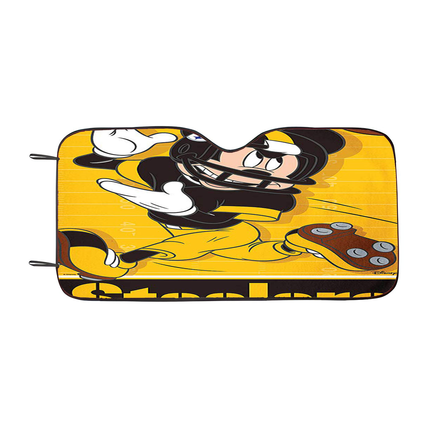 Pittsburgh Steelers Disney Mickey Mouse Car Auto Sun Shade Windshield Cover