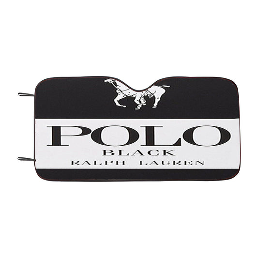 Polo Ralph Lauren Black Car Auto Sun Shade Windshield Cover
