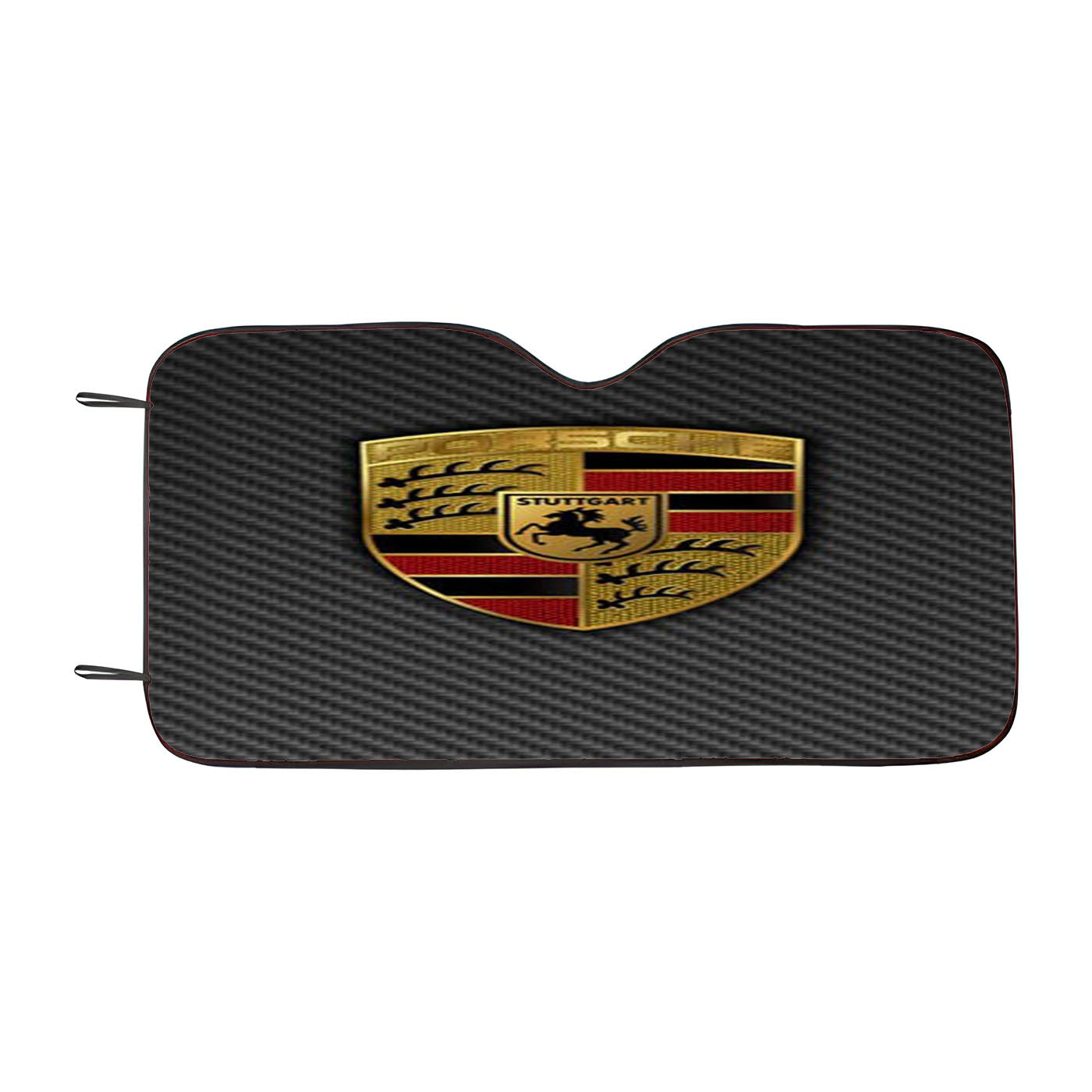 Porsche Badge Logo Car Auto Sun Shade Windshield Cover