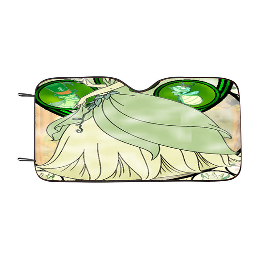 Princess Tiana Kingdom Heart Car Auto Sun Shade Windshield Cover