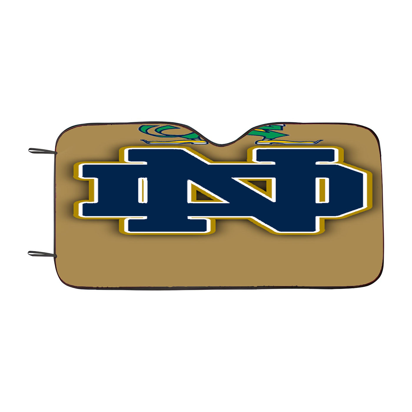 Rare Notre Dame Fighting Irish Car Auto Sun Shade Windshield Cover