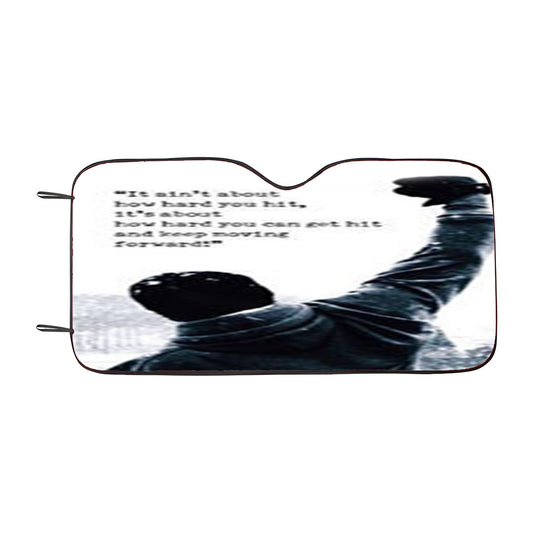 Rocky Balboa Car Auto Sun Shade Windshield Cover