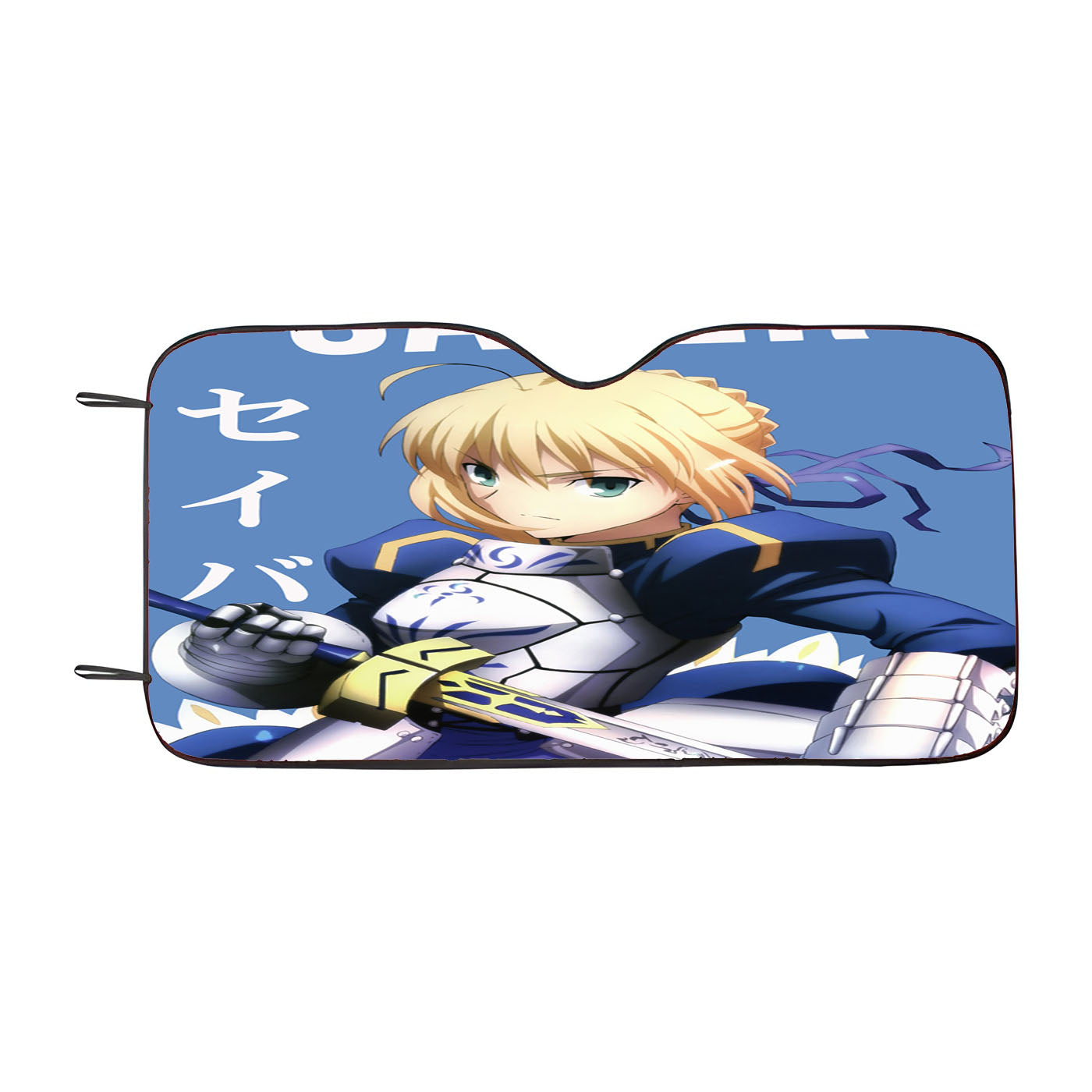 Saber Fate Stay Night Anime Car Auto Sun Shade Windshield Cover