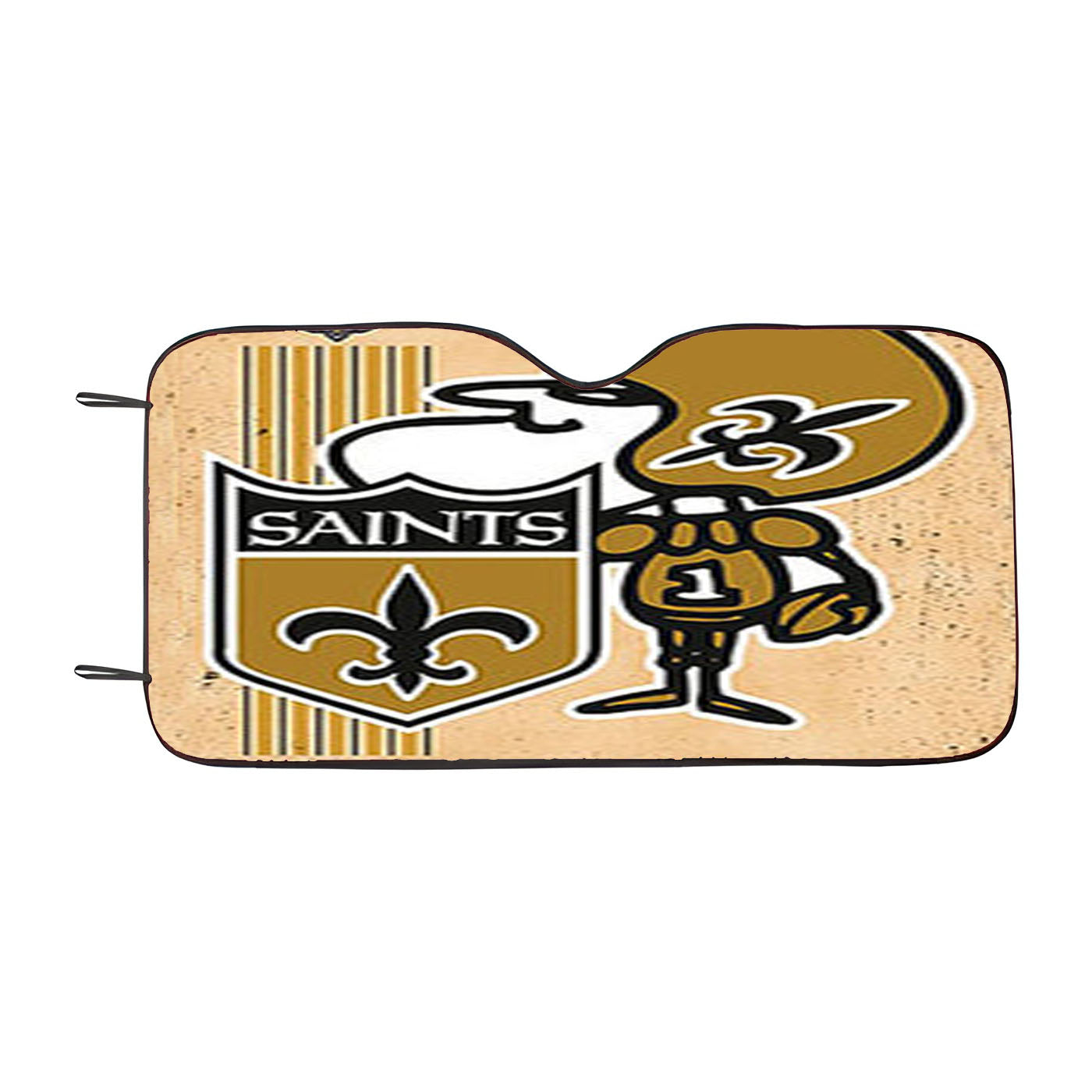 Saints Football Logo Car Auto Sun Shade Windshield Cover